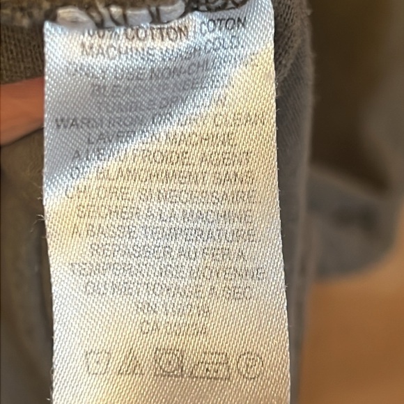 Steven Alan Men’s T-shirt S Army Olive Grn Cotton Zenned out Japan short sleeve‎ - Picture 5 of 8